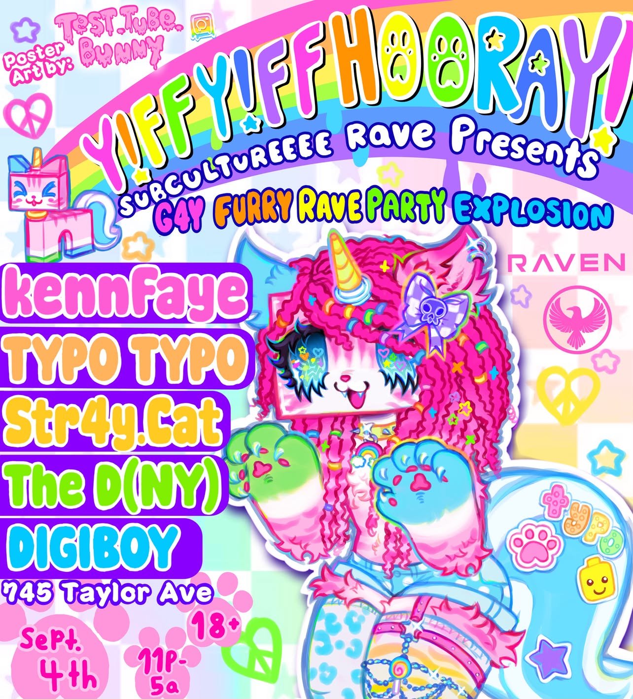 Y!FF Y!FF HOORAY Poster